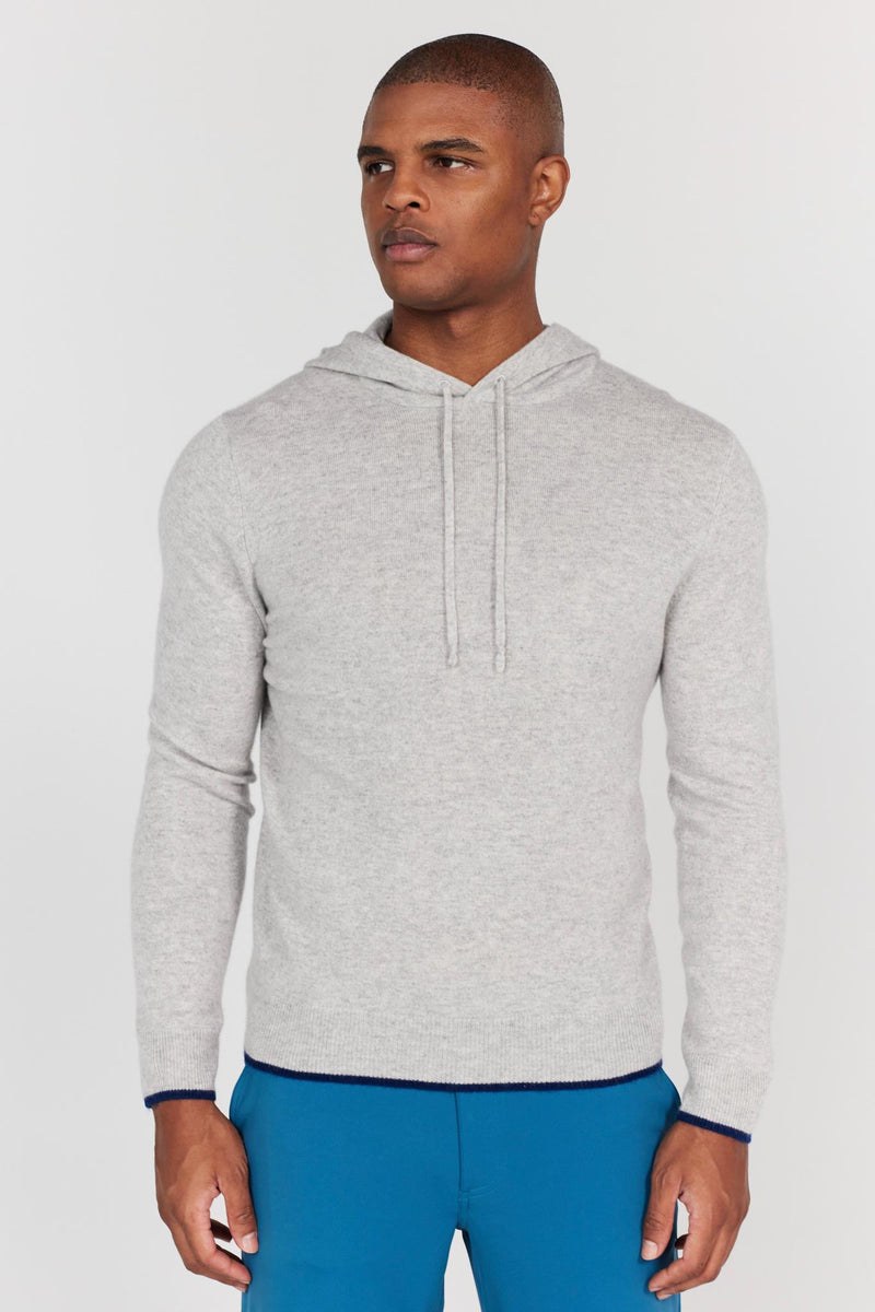 Quincy Athletic Hoodie - Men's Hoodie in Classic Blue – REDVANLY S / Classic Blue