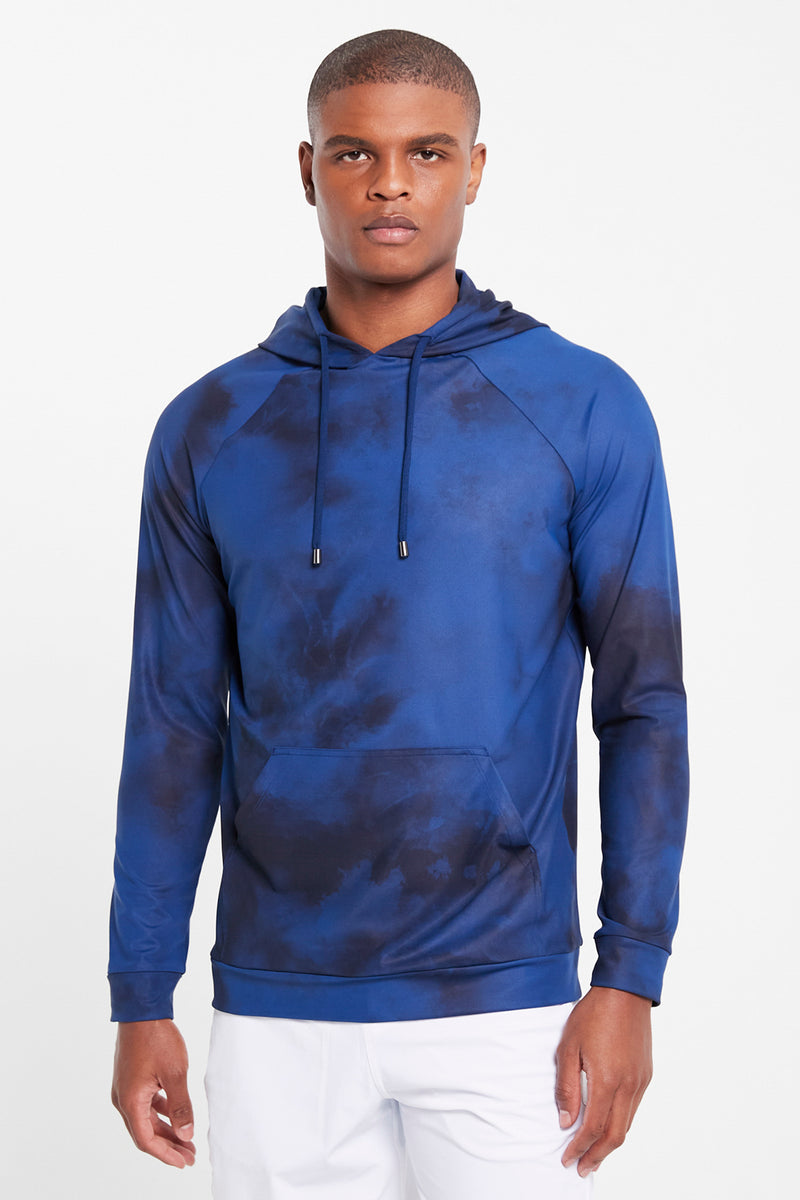 Quincy Athletic Hoodie - Men's Hoodie in Classic Blue – REDVANLY S / Classic Blue