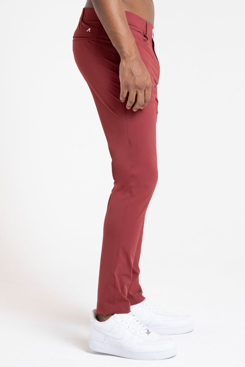 REDVANLY Men's Kent Pull-On Golf Pants