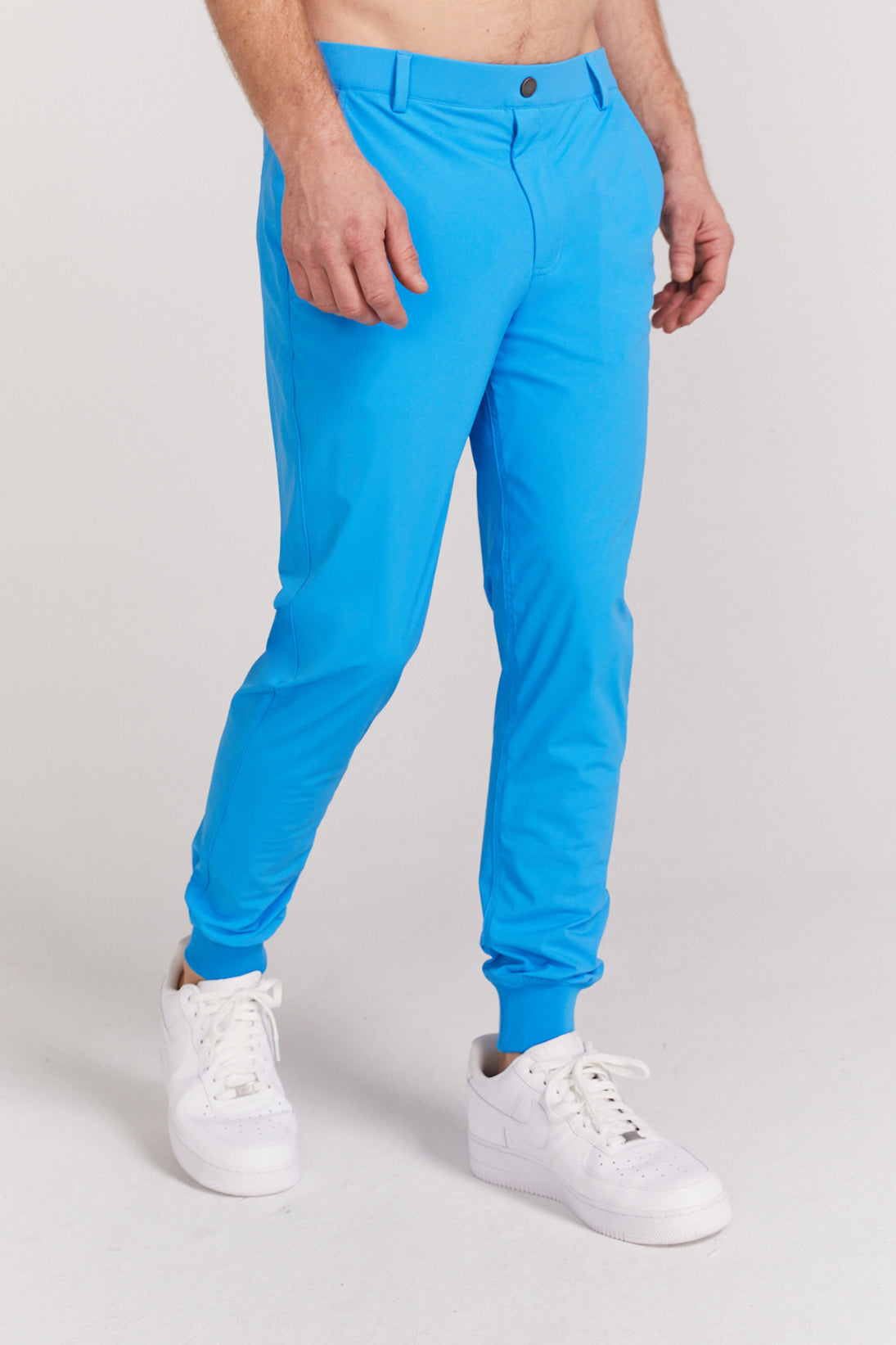 Halliday Pull-On Jogger in Malibu Blue – REDVANLY