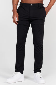 Bradley Pull-On Trouser in Tuxedo