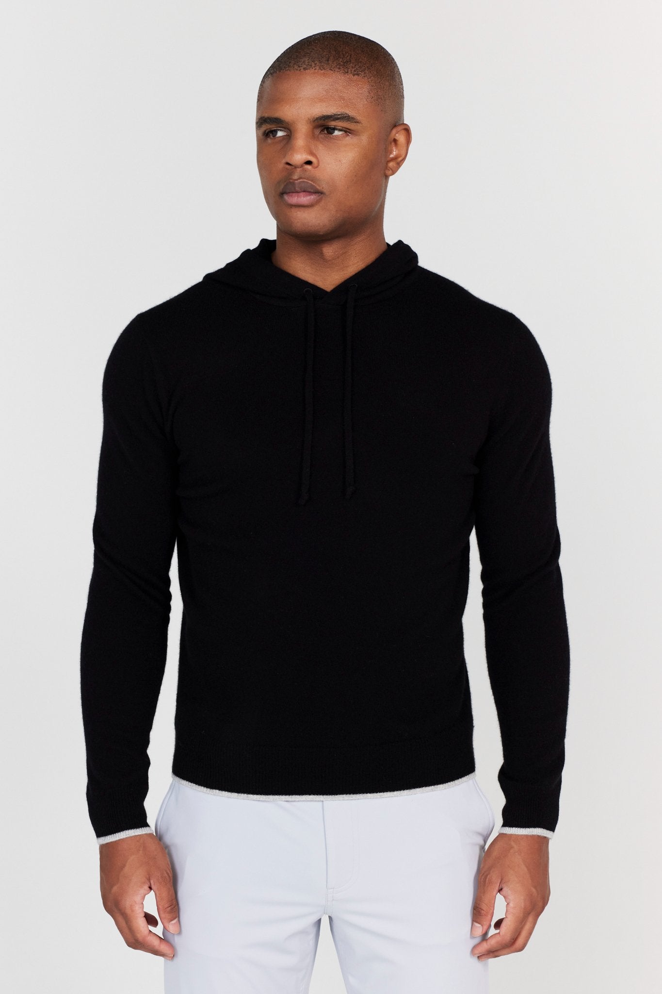 Quincy Hoodie in Tuxedo – REDVANLY