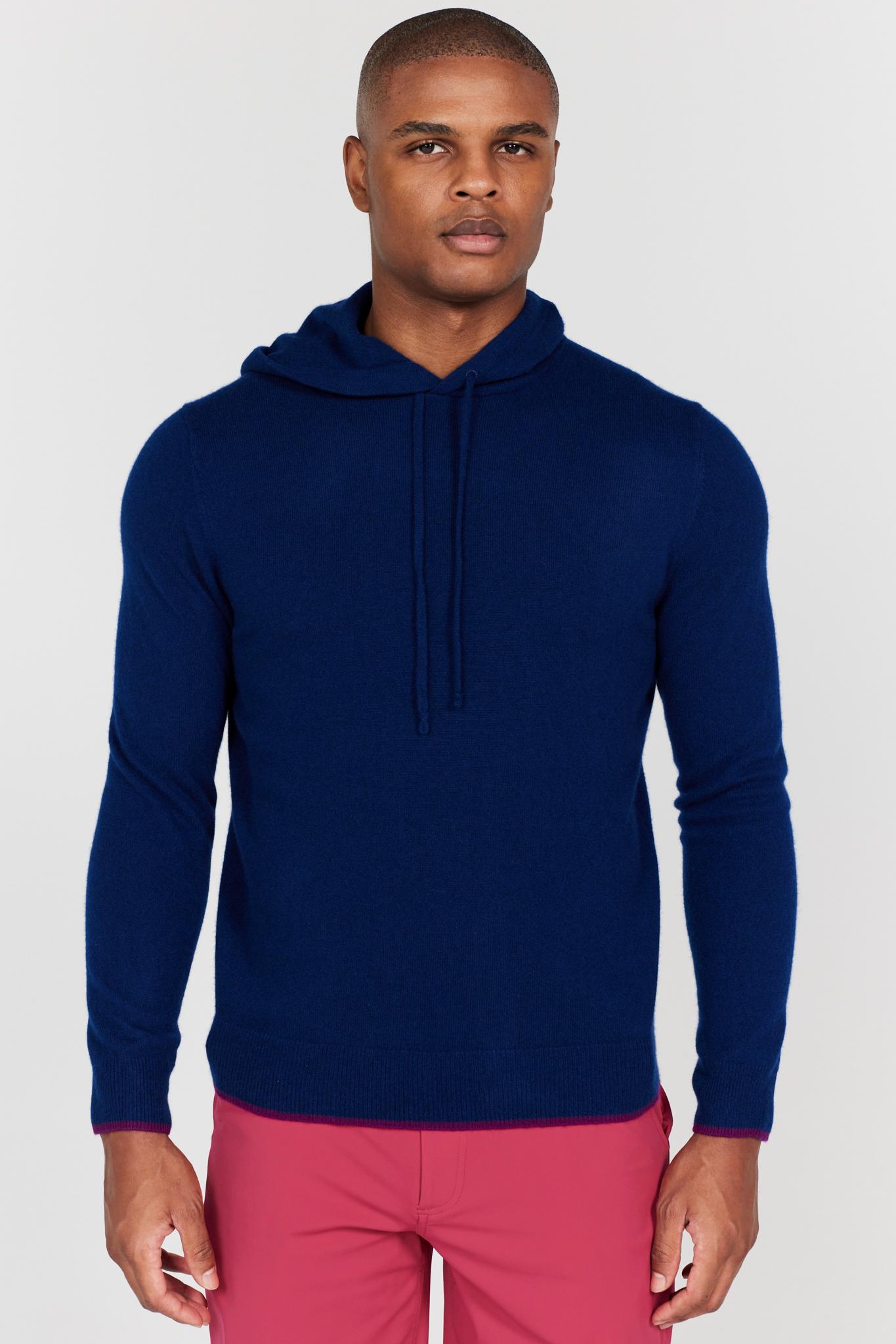 Quincy Hoodie in Navy – REDVANLY