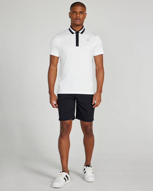 Batson Polo in Bright White