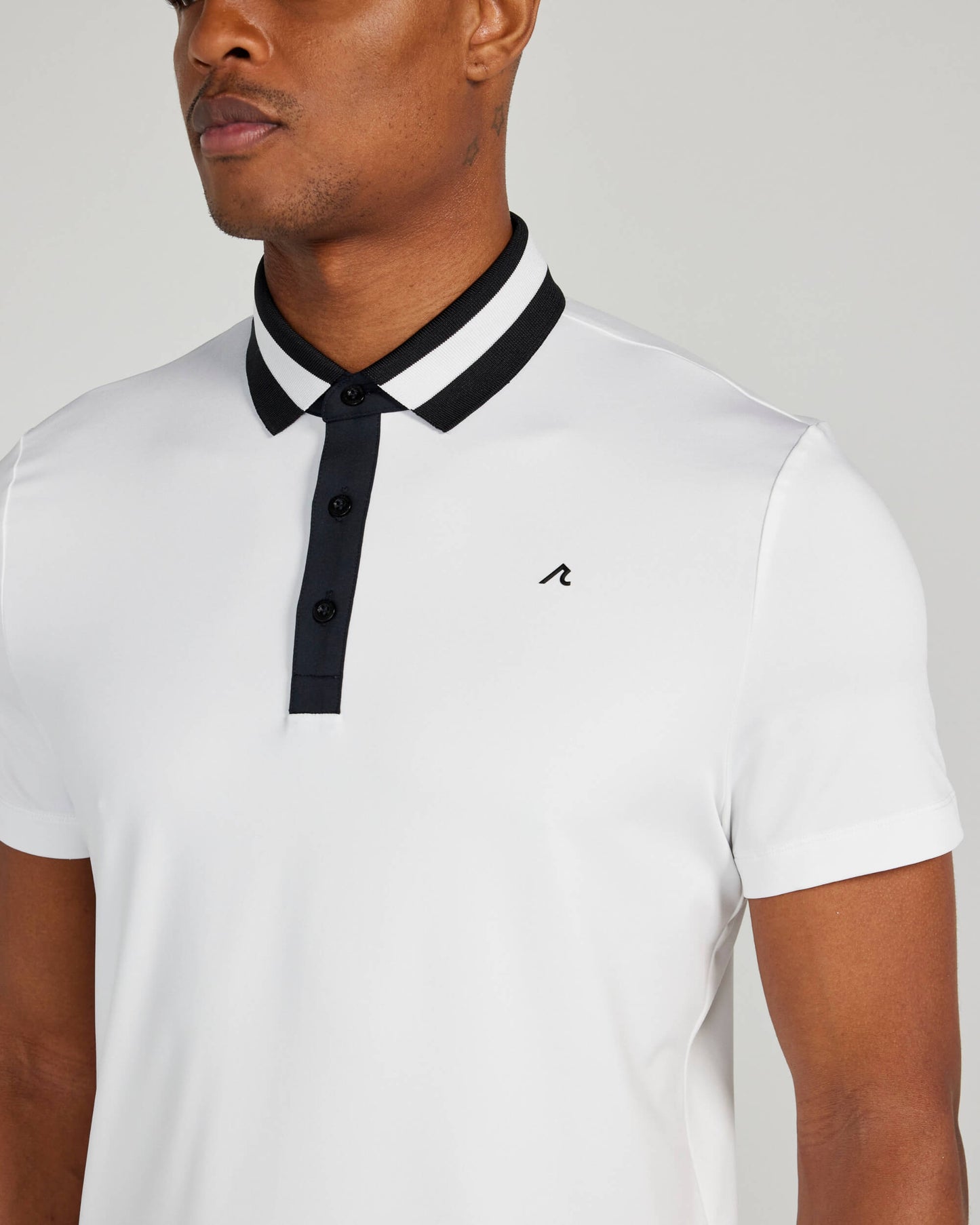 Batson Polo in Bright White