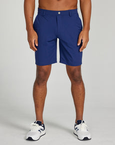 Image of the hanover pull-on short in navy 1