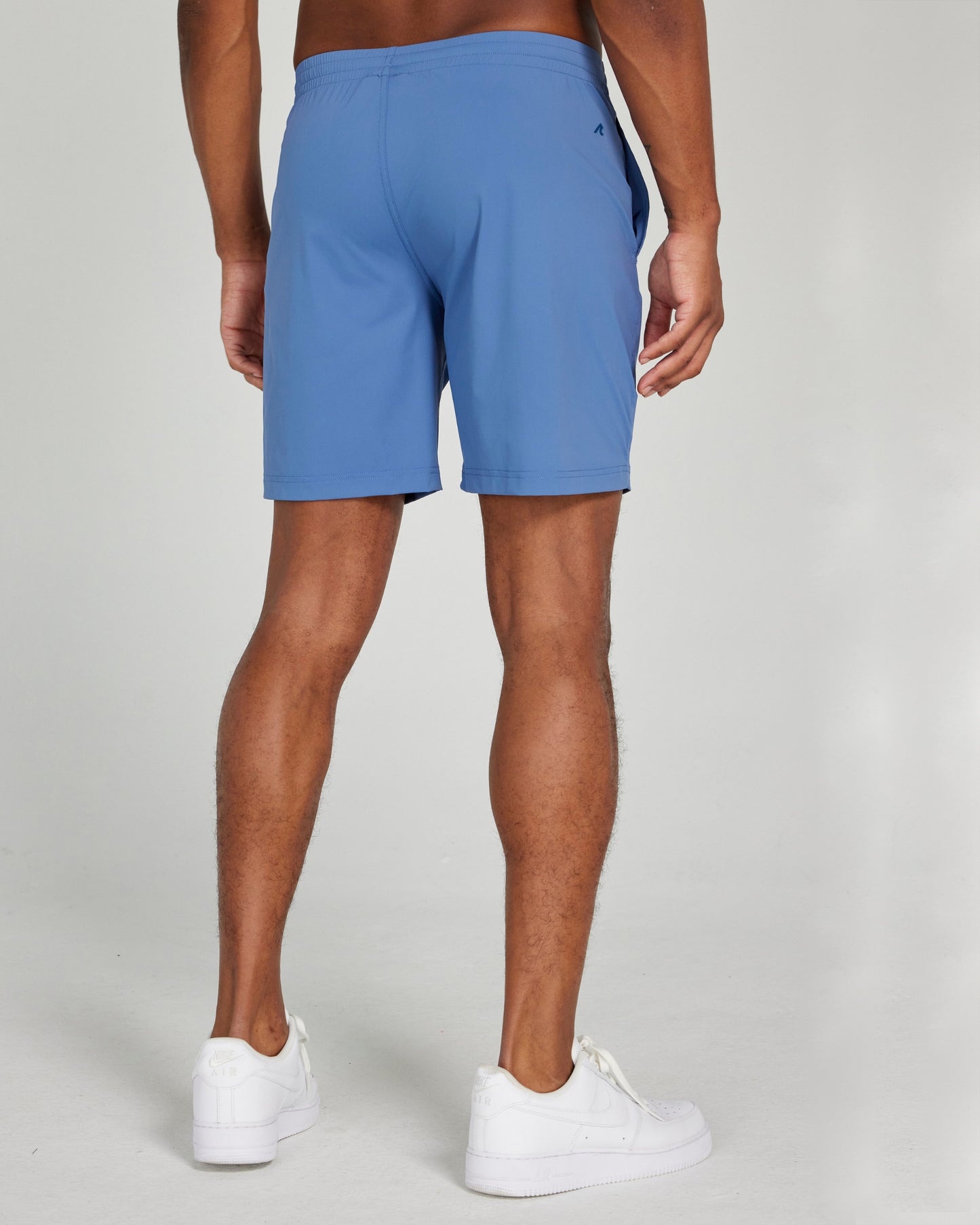 Image of the byron tennis short in blue horizon 1