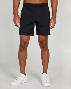 Image of the byron tennis short in tuxedo