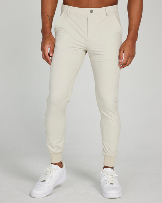 Halliday Pull-On Jogger in Stone