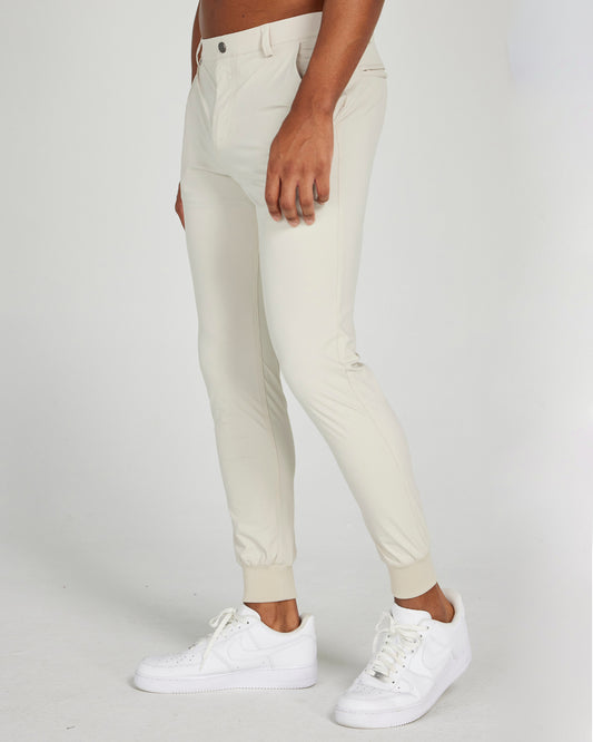 Halliday Pull-On Jogger in Stone