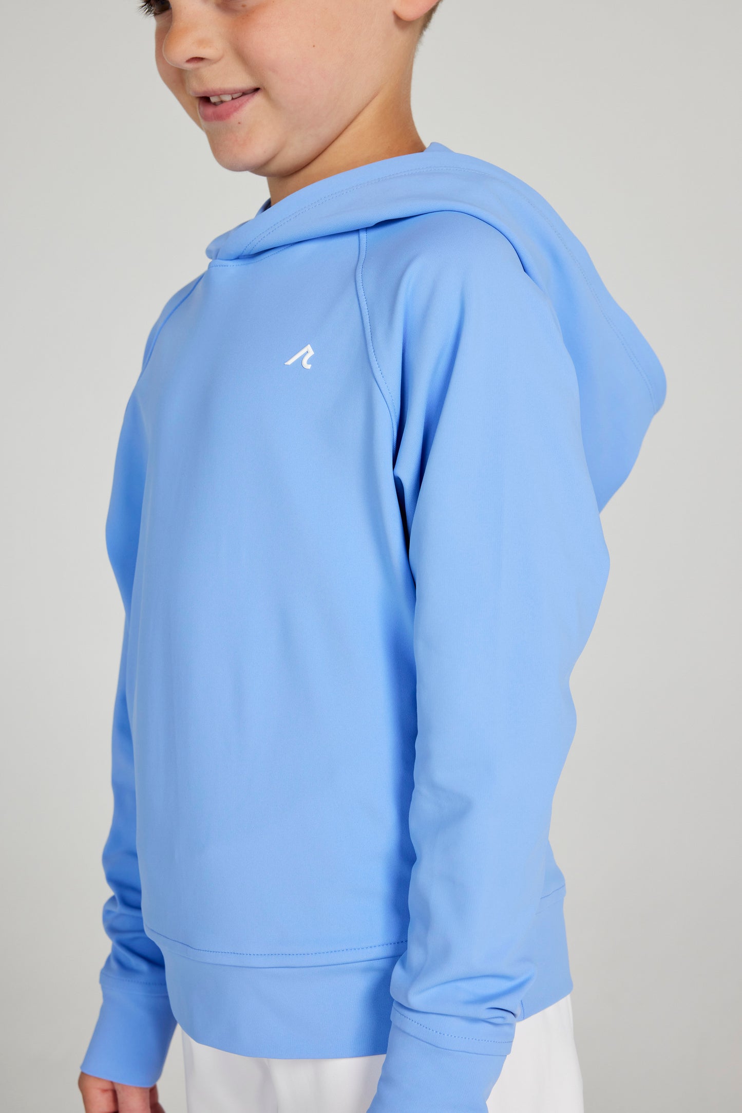 Boys Larkin Hoodie in Bleu