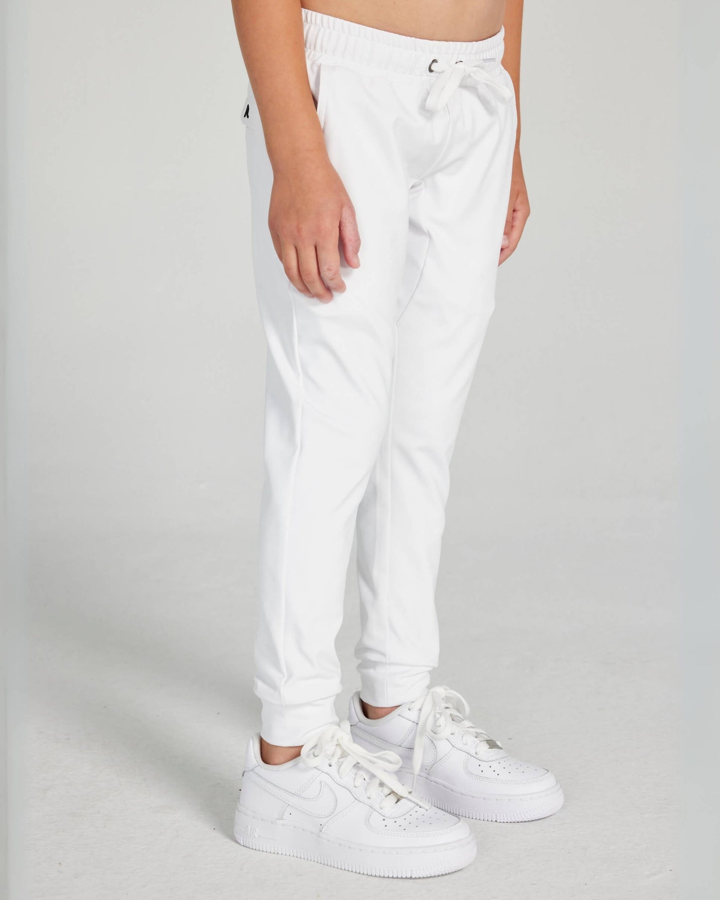 Boys Donahue Jogger in Bright White