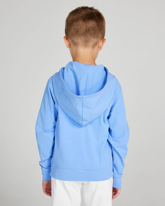 Boys Larkin Hoodie in Bleu