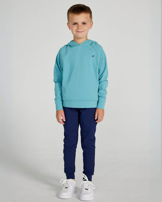 Boys Larkin Hoodie in Rainforest