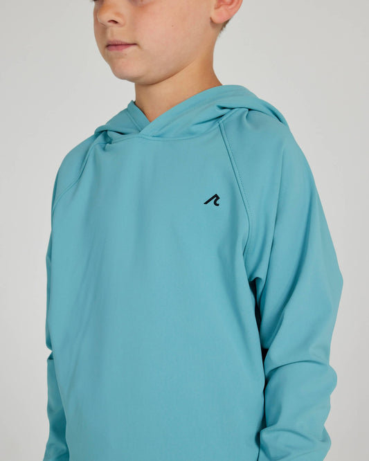 Boys Larkin Hoodie in Rainforest