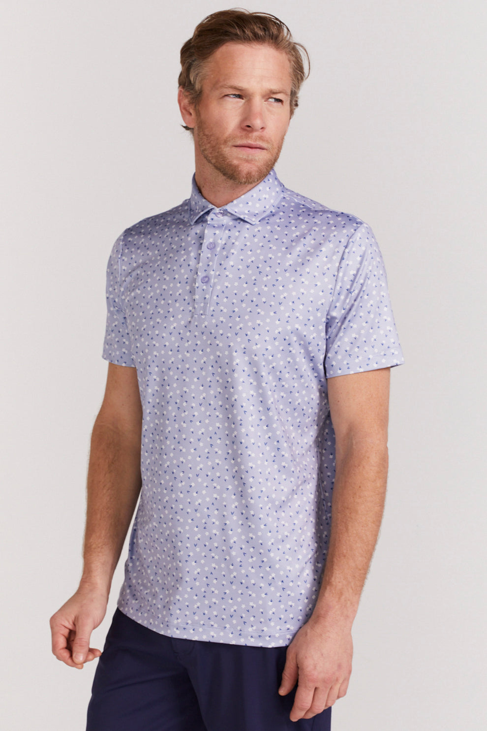 Ashby Polo in Baby Lavender – REDVANLY