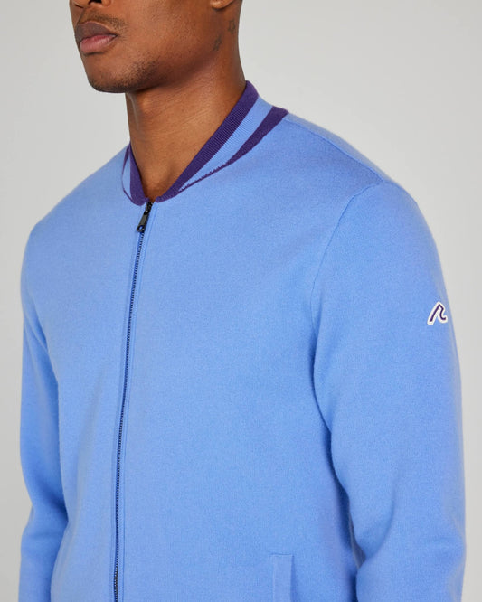 Crestwell Bomber in Bleu