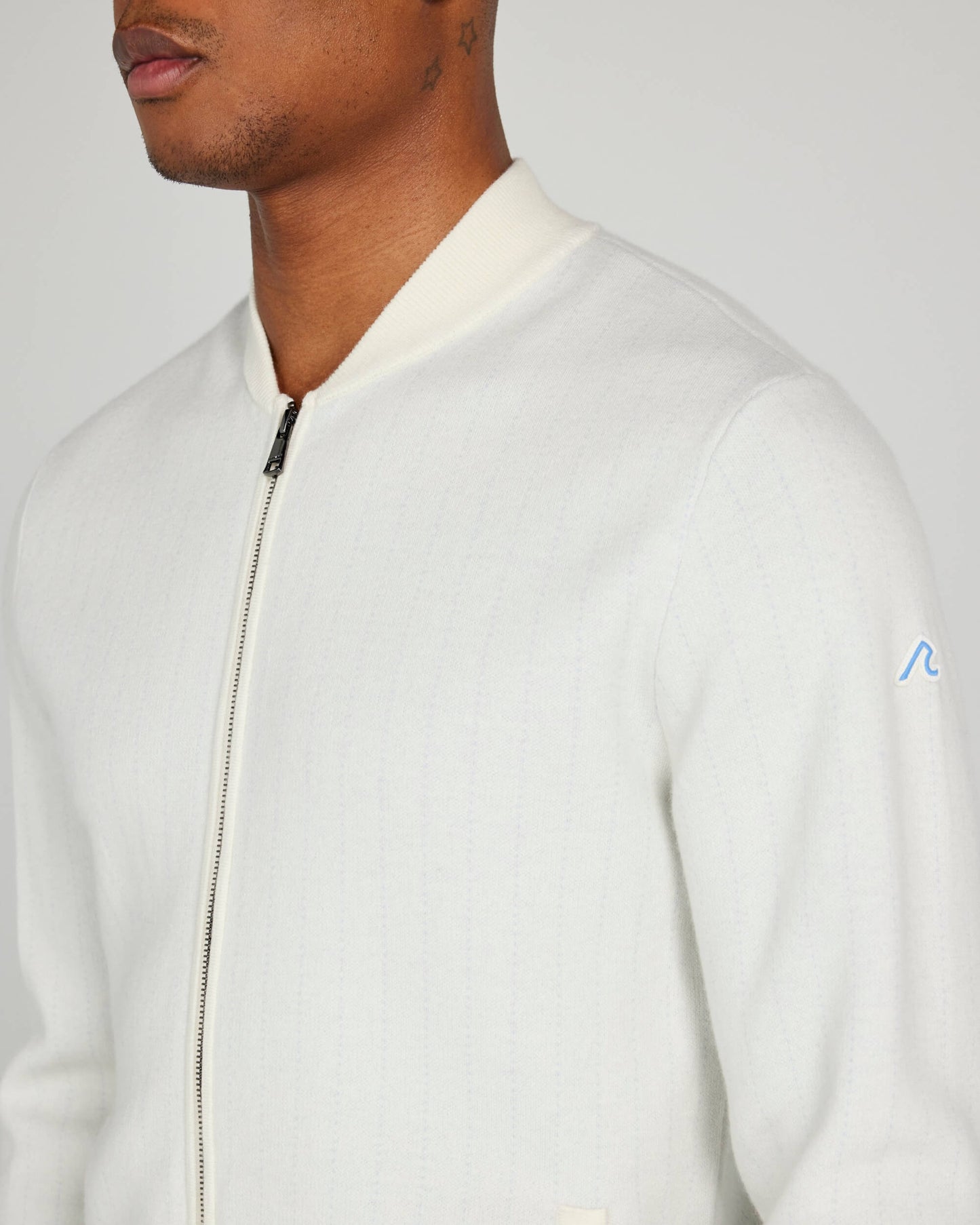 Lewis Bomber in Bright White