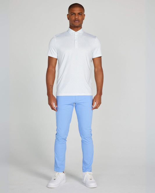 Curlew Polo in Bright White