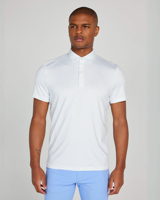 Curlew Polo in Bright White