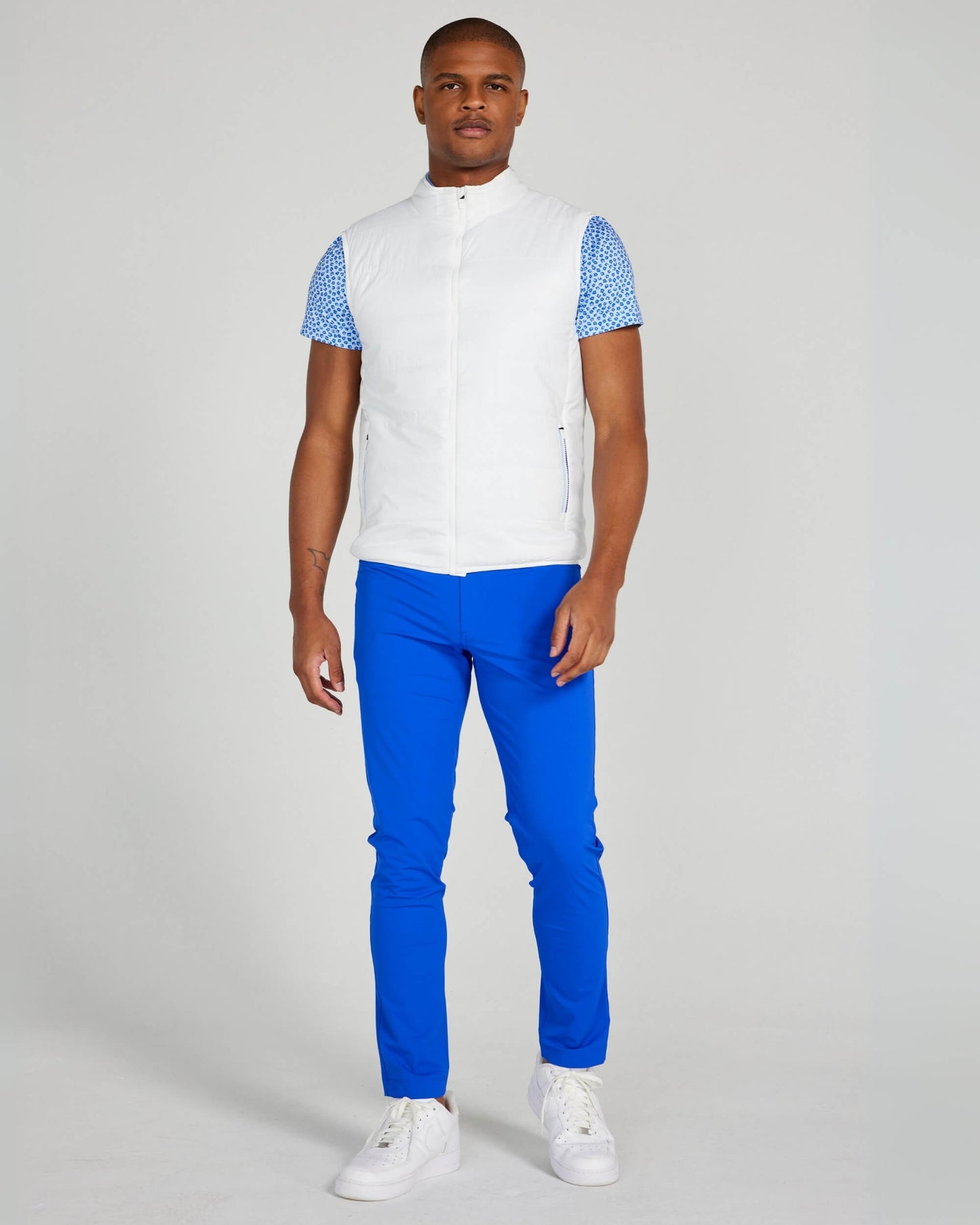 Winslow Vest in Bright White