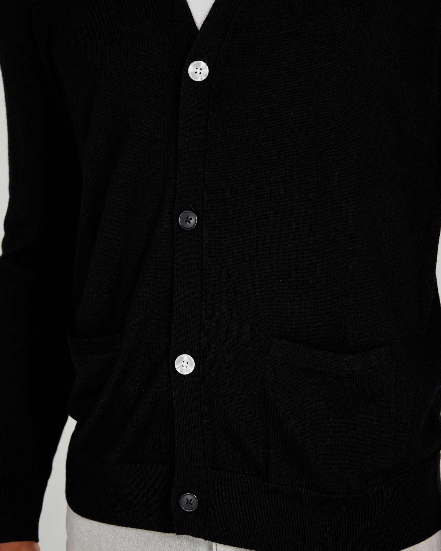 Budlow Cardigan in Tuxedo