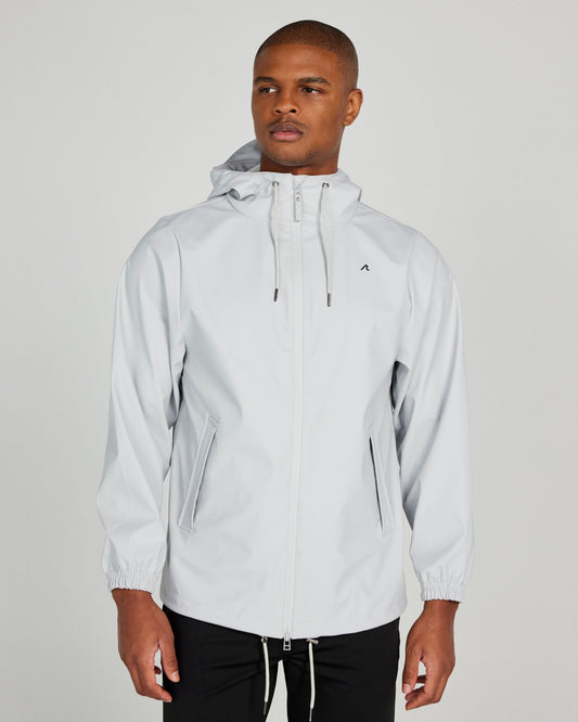 Cloud Raincoat in Glacier Gray