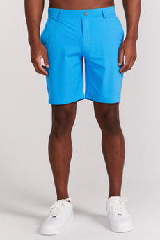 Hanover Pull-On Short in Malibu Blue