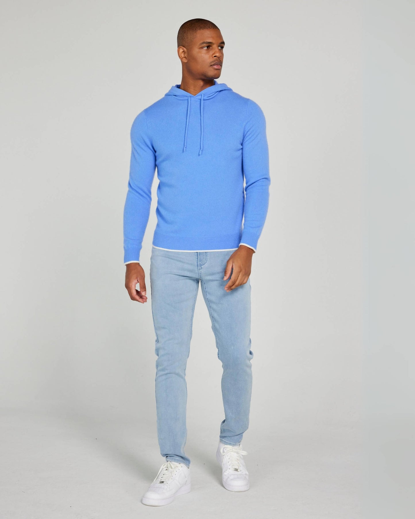 Quincy Hoodie in Bleu