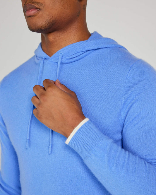 Quincy Hoodie in Bleu