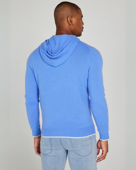 Quincy Hoodie in Bleu