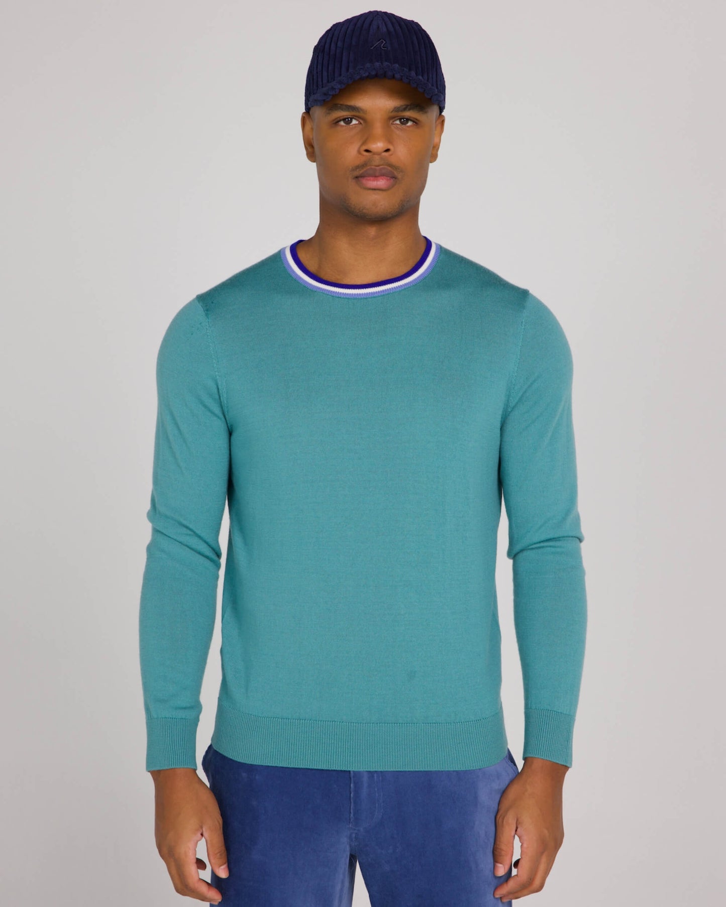 Robinson Crewneck Sweater in Rainforest