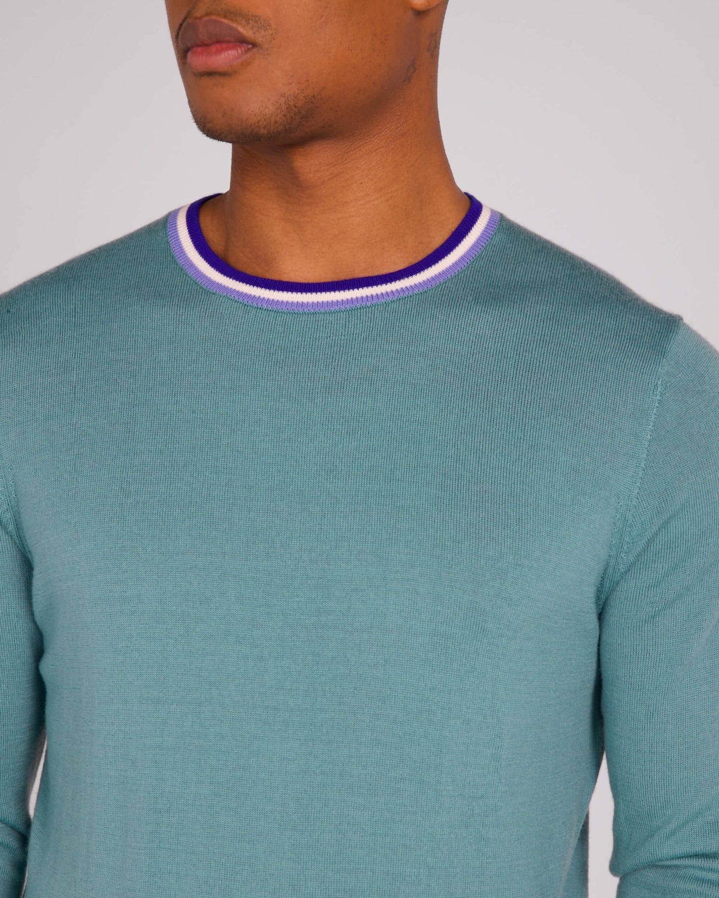 Robinson Crewneck Sweater in Rainforest