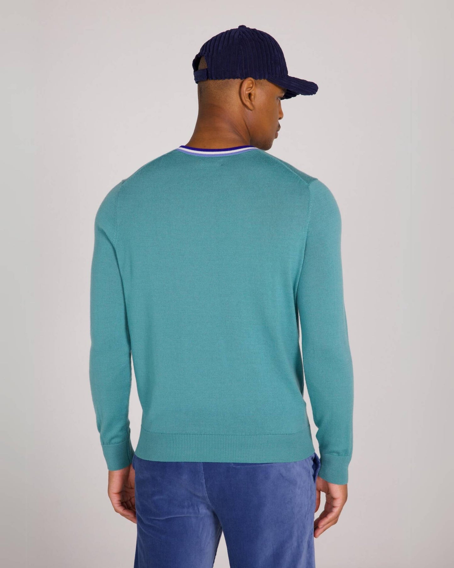 Robinson Crewneck Sweater in Rainforest