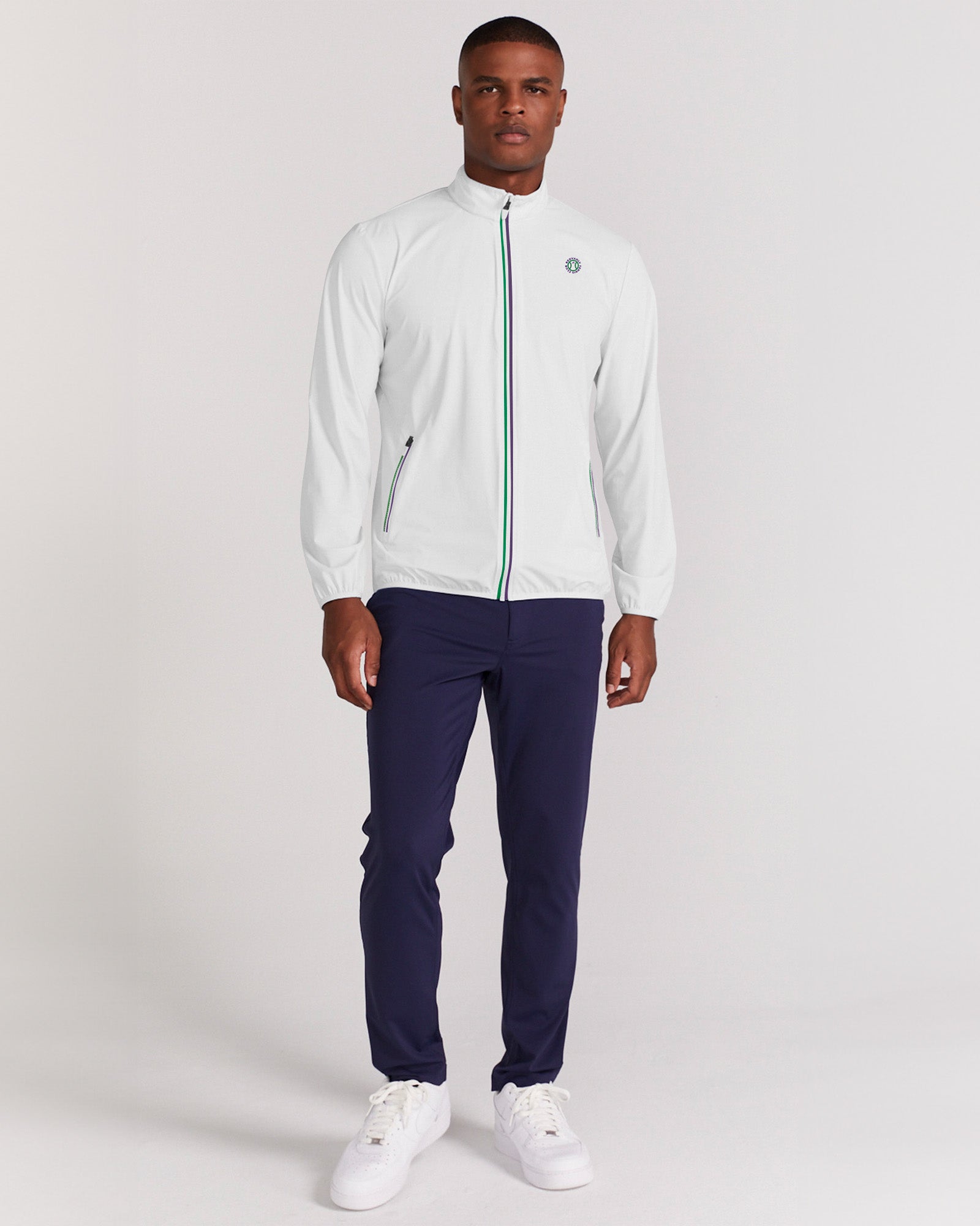 Arthur Windbreaker in Bright White