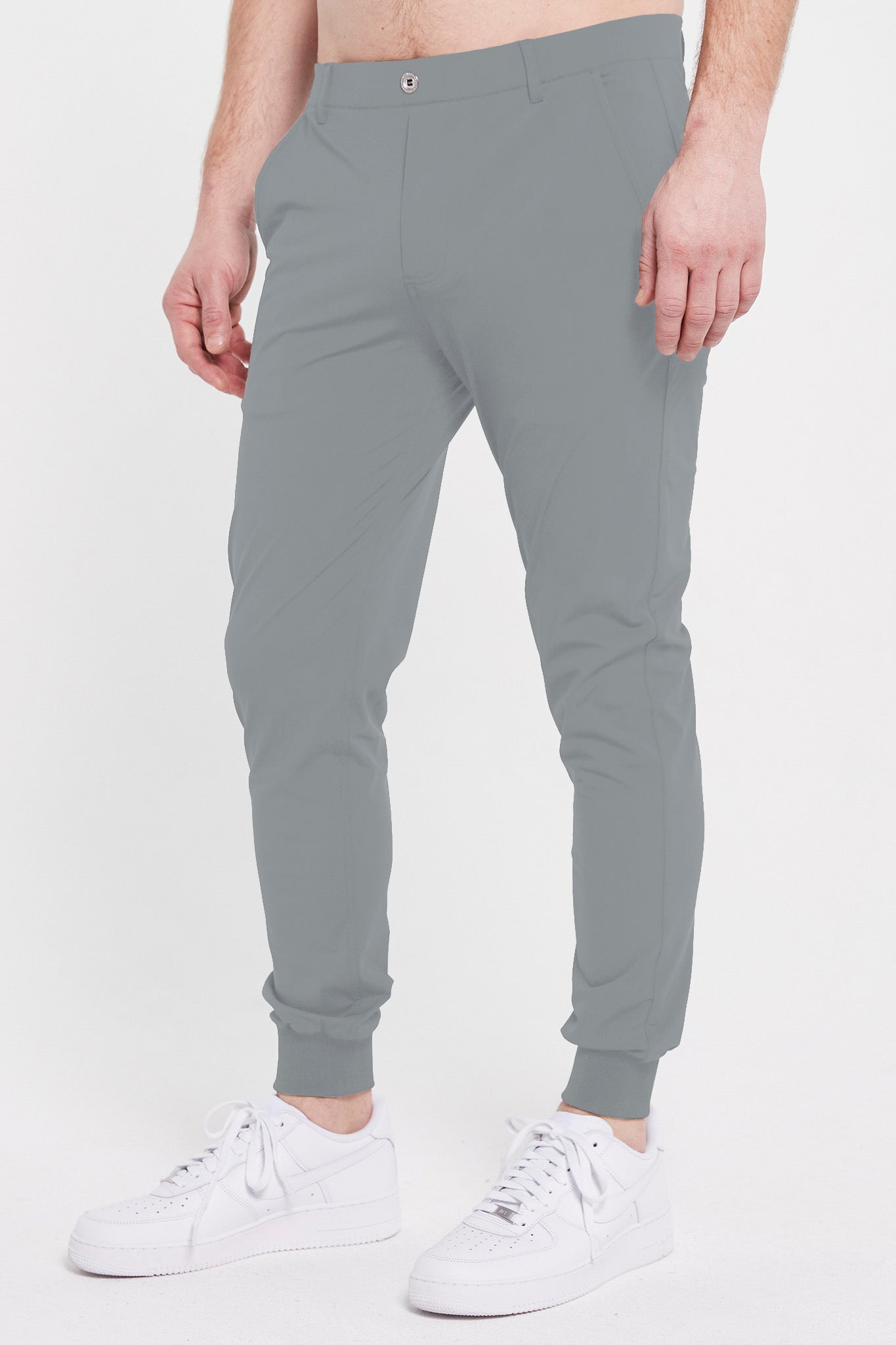 Athletic Joggers, Gray